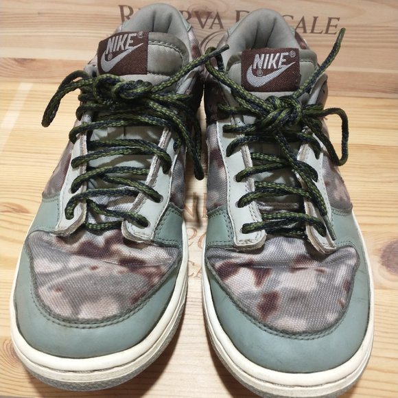 Nike Dunk Low Camo 307656-351 Size 7.5 Very Collectable main image 11